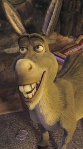 Create meme: donkey generator, donkey Shrek meme, in a panic, donkey Shrek