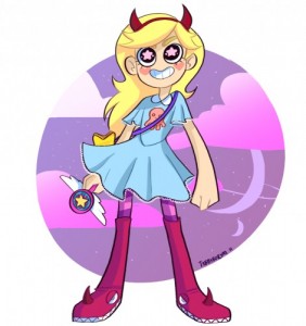 Создать мем: силы зла, star butterfly, star vs the forces of evil