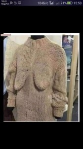 Create meme: pinterest crochet, tag a friend who needs this shirt, knitted jacket with Tits