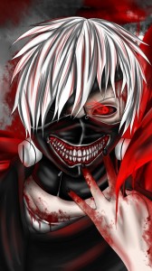 Создать мем: страшное аниме, kaneki ken, Токийский гуль