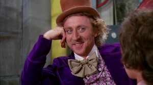 Create meme: surely, wonka, tell