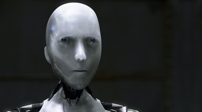 Создать мем: робот, i robot, уилл смит робот сочинит симфонию