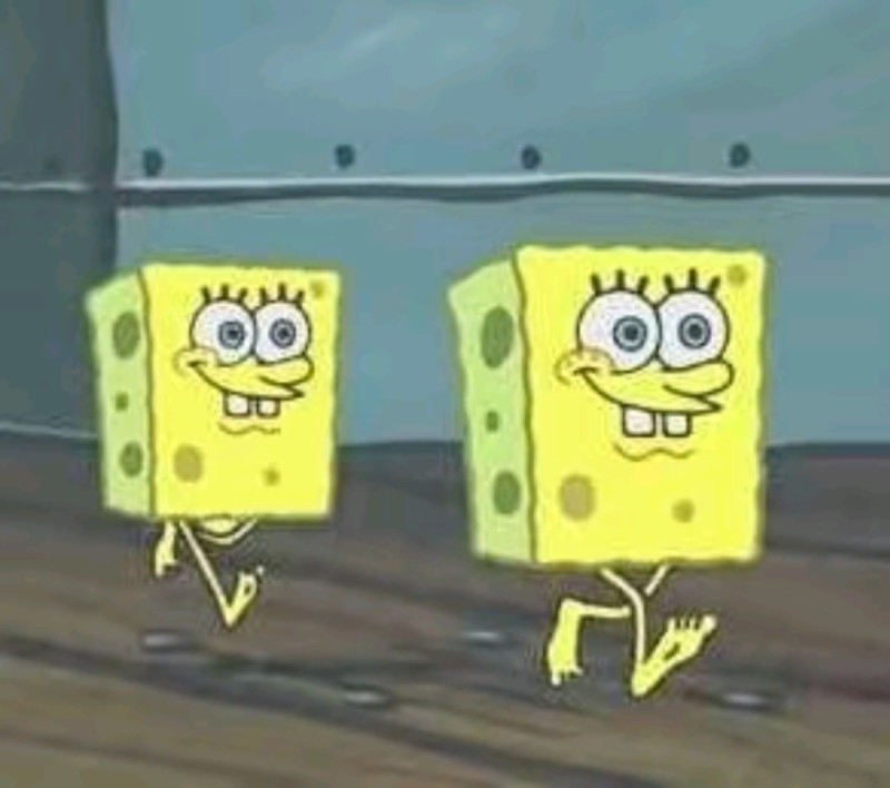 Create meme: spongebob smiles, spongebob, sponge Bob square 