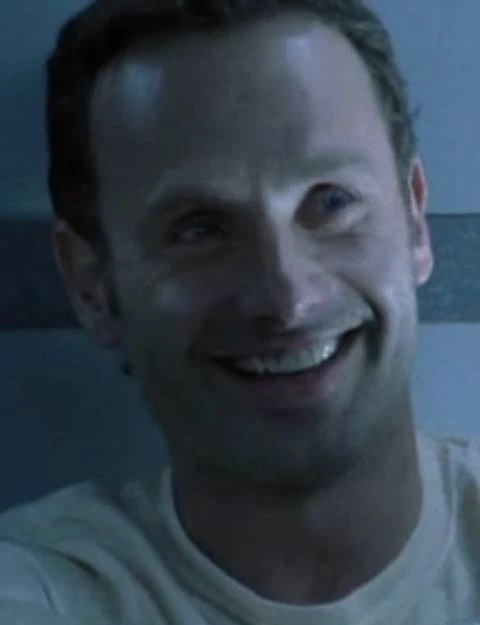 Create meme: Andrew Lincoln, a frame from the movie, Rick Grimes