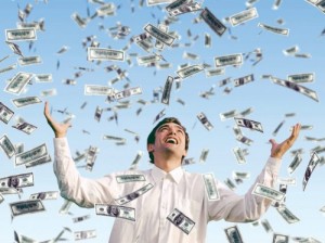 Create meme: lottery, million, net cash flow