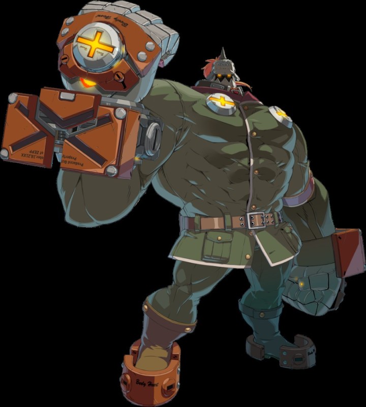 Создать мем: потёмкин guilty gear strive, потемкин guilty gear, heavenly potemkin buster