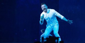 Create meme: Lazarev Eurovision 2019, Sergey Lazarev Eurovision 2019 place, Lazareva performance at the Eurovision song contest 2019