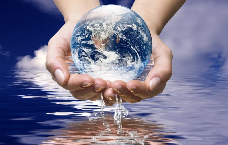 Create meme: world water day, clean water, water day