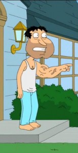 Create meme: quagmire family guy hand, Glen quagmire, quagmire