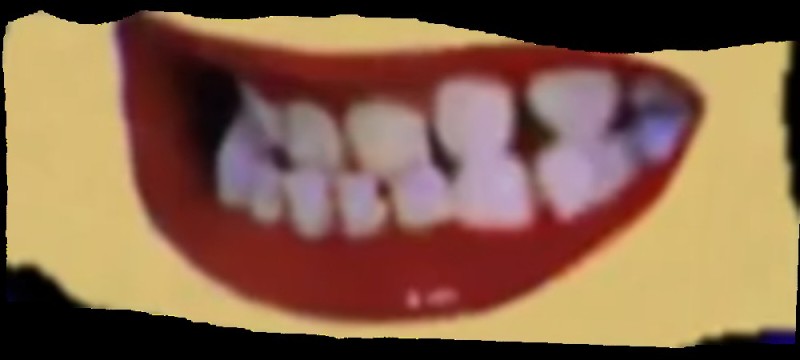 Create meme: teeth , mouth with teeth, bite