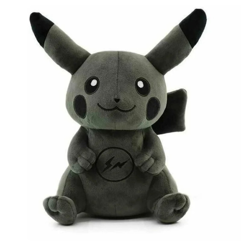 Create meme: black pikachu toy, soft toy pikachu 30cm, black pikachu stuffed toy