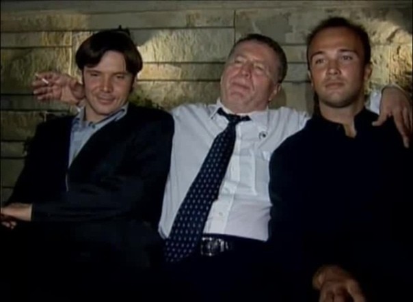 Create meme: don't mess with the war, Quentin Tarantino , vladimir zhirinovsky address to George Bush