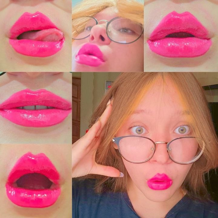Create meme: lips lips, made lips, lips 