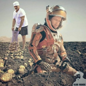 Create meme: Matt Damon is the Martian, the Martian movie 2015, Martian