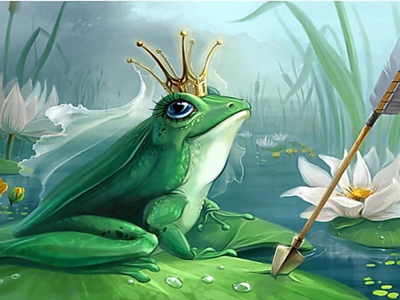 Создать мем: картина царевна лягушка, герои сказки царевна лягушка, автор сказки царевна лягушка