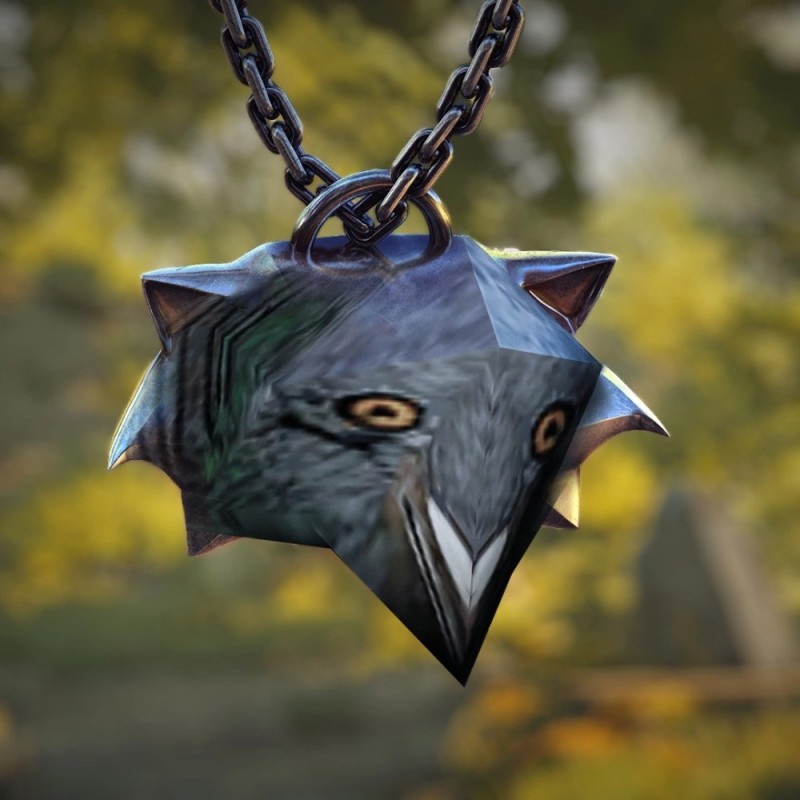 Create meme: the griffin school witcher medallion, the medallion of the Witcher, witcher medallion witcher