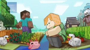 Create meme: minecraft, cartoon minecraft, game minecraft