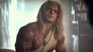 Create meme: Tarzan Geralt, the Witcher Netflix trailer, Geralt of rivia, the series 2019