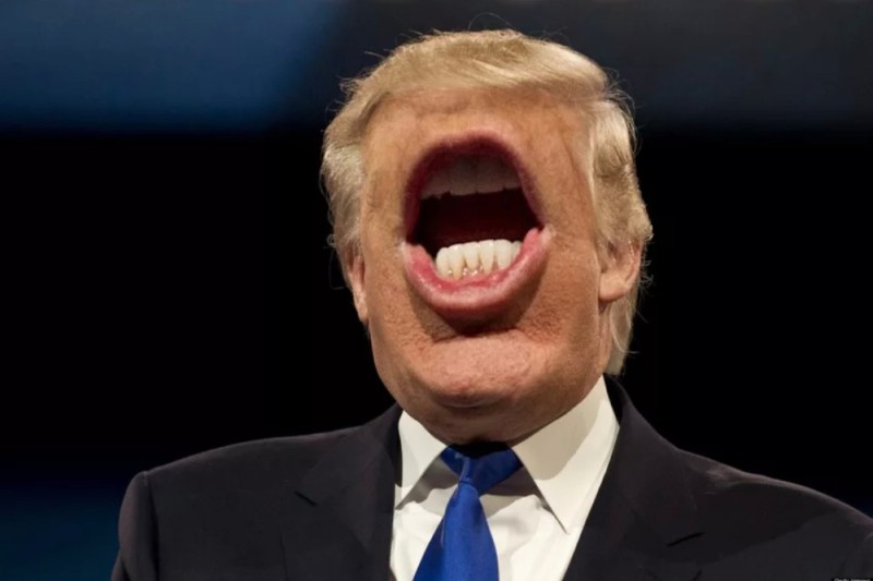 Create meme: Donald trump , The stoned Donald Trump, Trump is funny