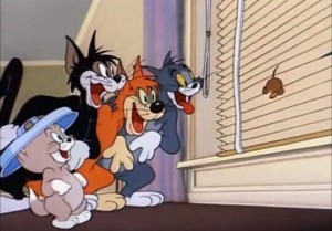 Создать мем: tom and jerry saturday evening puss, Том и Джерри: Фильм, том и джерри кошачья вечеринка
