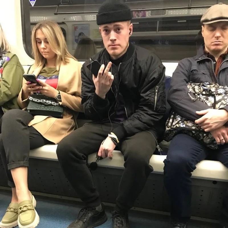 Create meme: people in the subway, fashionable people, people 