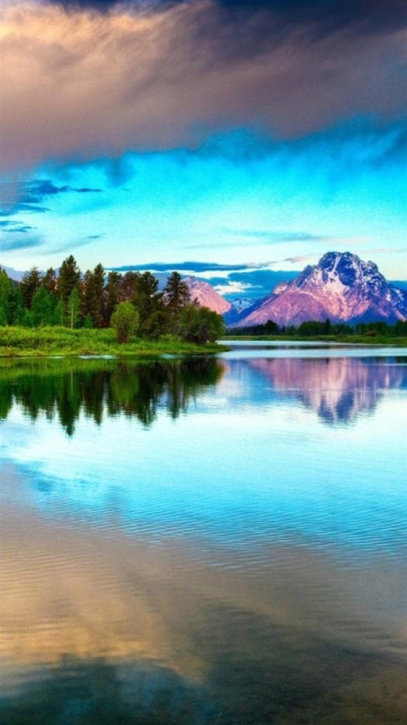 Создать мем: озеро горы, пейзаж озера, красота природы