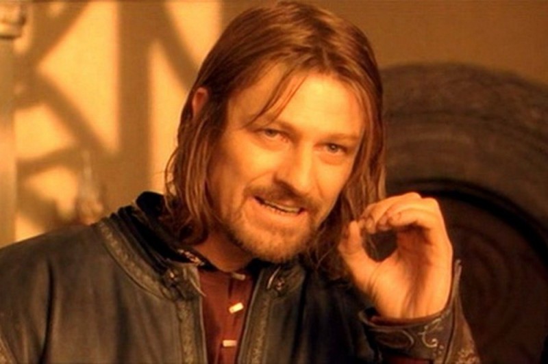 Create meme: you cannot just take and , nighty night, meme Lord of the rings Boromir