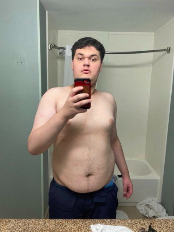 Create meme: fat man selfie, people , male 