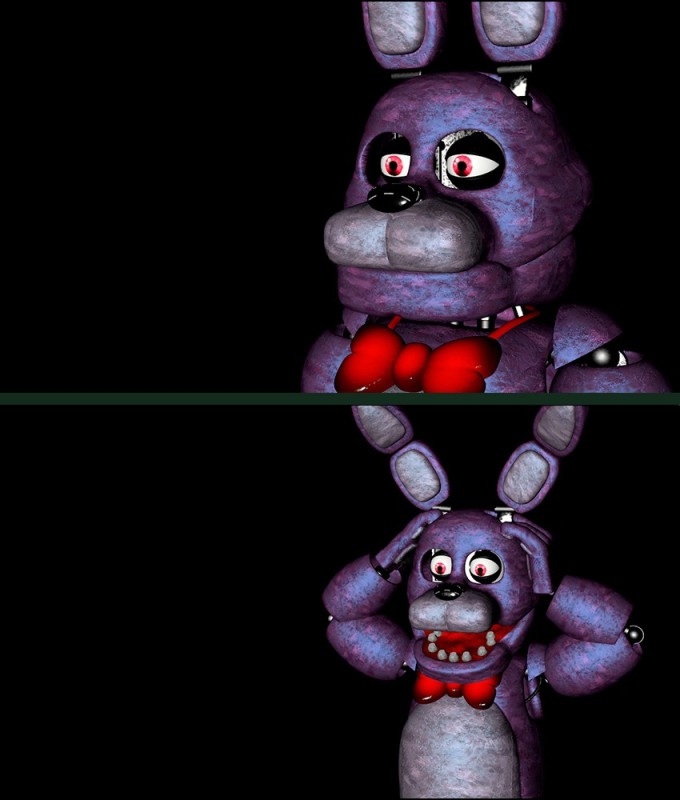 Create meme: five nights at freddy's, Bonnie fnaf 1 vr, Bonnie fnaf 1