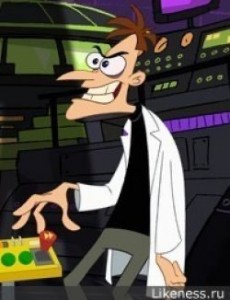 Create meme: Phineas and ferb doctor fufillment, Heinz doofenshmirtz evil pictures, Heinz doof