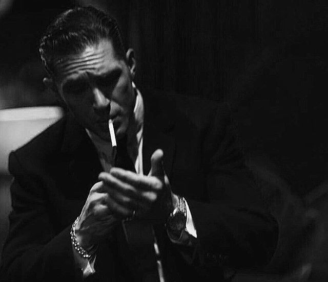 Create meme: Tom Hardy with a cigarette, Tom Hardy is a legend with a cigar, Tom hardy is a legend