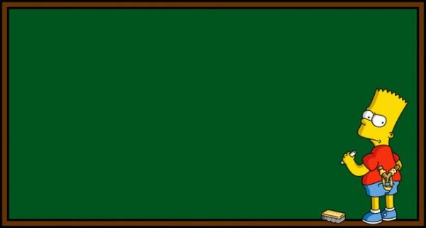 Create meme: Bart Simpson , Bart Simpson at the blackboard, simpson at the blackboard