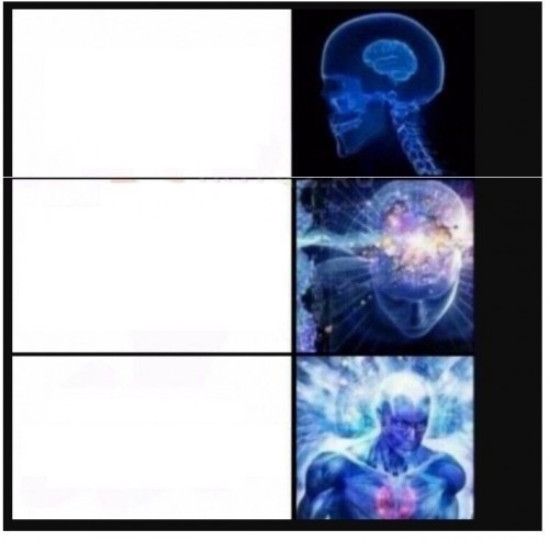 Create meme: meme with the overmind template, meme about the brain overmind, meme overmind template