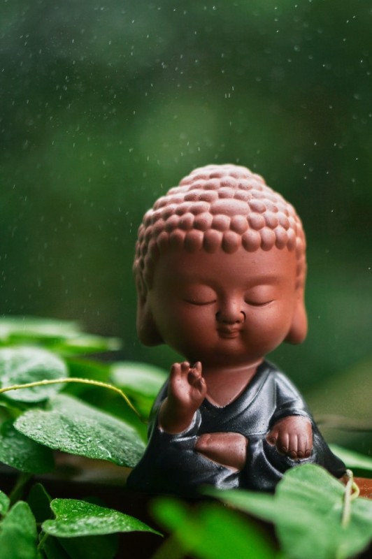 Создать мем: маленький будда, фигурка будды, будда скульптура