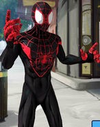 Create meme: spider man suit ebay, miles Morales Spiderman cosplay, miles morales spider man