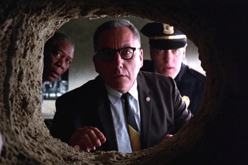 Create meme: escape from the shawshank meme, the Shawshank redemption tunnel, the Shawshank redemption hole