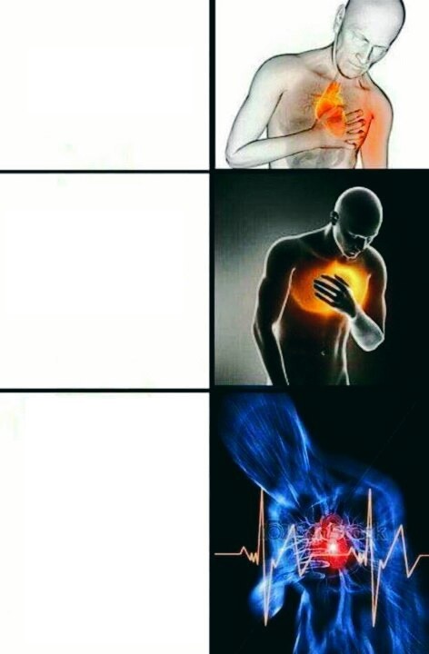 Create meme: my heart hurts, my heart stopped, illustration