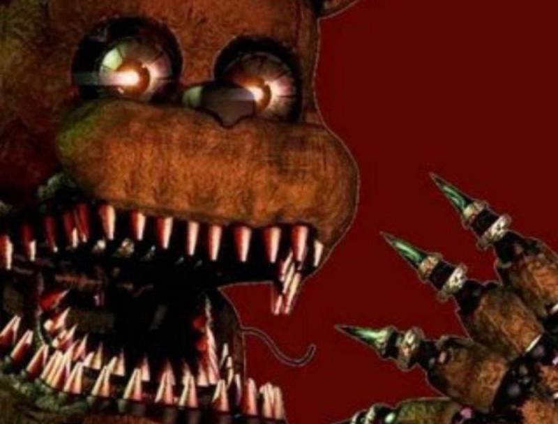 Создать мем: кошмарный фредди, fnaf 4 кошмарный фредди, фиве нигхт ат фредди 4