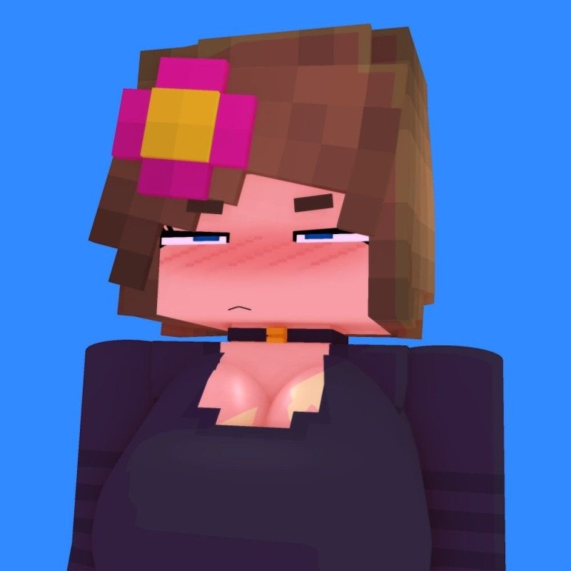 Create meme: minecraft jenny, a girl in minecraft, minecraft girl