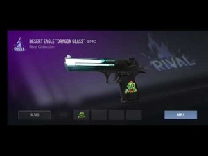 Create meme: Desert Eagle, dragon glass standoff deagle, desert eagle dragon glass