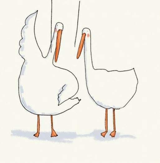 Create meme: goose pencil, goose illustration, goose drawing