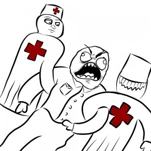 Создать мем: карательная медицина, рисунки мемы, доктор из мемов про дурку