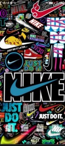 Create meme: logo nike, graphic posters, krasovki