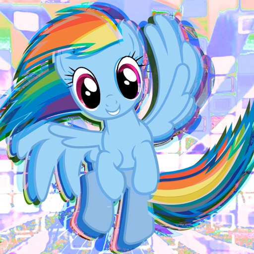 Create meme: may little pony rainbow, rainbow dash , rainbow dash 