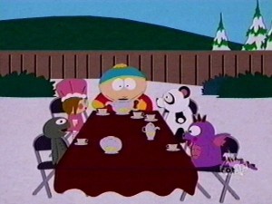 Create meme: South Park Billy, Eric Cartman, Peter Panda South Park