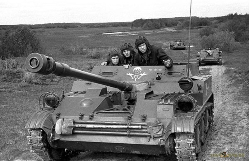 Create meme: self-propelled artillery installation, self-propelled gun, tanks of the USSR