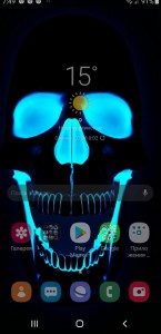 Создать мем: neon skull wallpapers, неоновый череп обои, заставки на телефон черепа