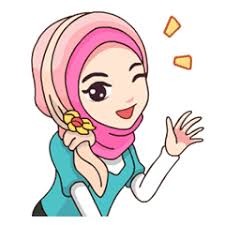 Создать мем: красивые стикеры в хиджабе, hijab, мини мусульманка стикер