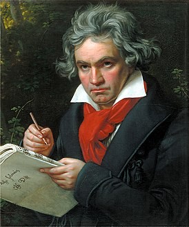 Create meme: Ludwig van Beethoven, portrait of Beethoven, Ludwig van Beethoven date of birth