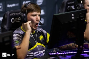 Создать мем: s 1 mple, b1ad3 смеется s1mple, нави симпл